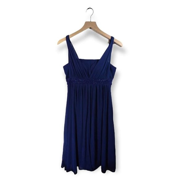 Jessica Howard Evening Royal Blue Cocktail  Mini Dress Size 6 - Picture 1 of 4